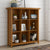 Light Brown / 44"W x 15.75"D x 48"H
