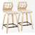Beige / 17.5"W x 16"D x 35.25"H