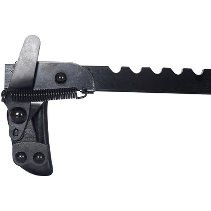 Fence Stretcher All Purpose Splicer Steel Tool For High Tensile, Barbed, And Smooth Wire Fences - Black