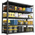 Black / 47.24"W x 23.62"D x 72.05"H