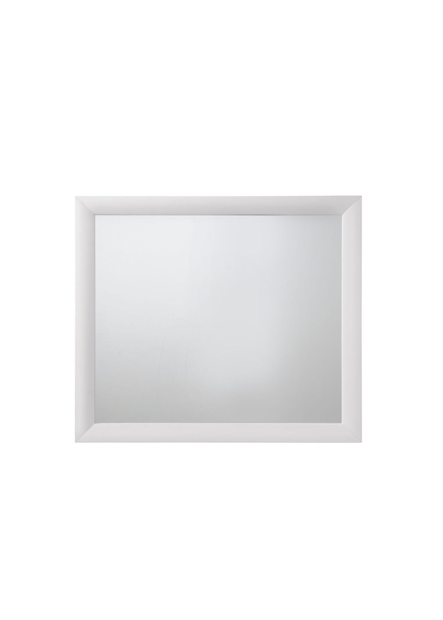 The Ireland - Contemporary Design Mirror features a rectangular shape with a simple white frame, shown against a plain white background.