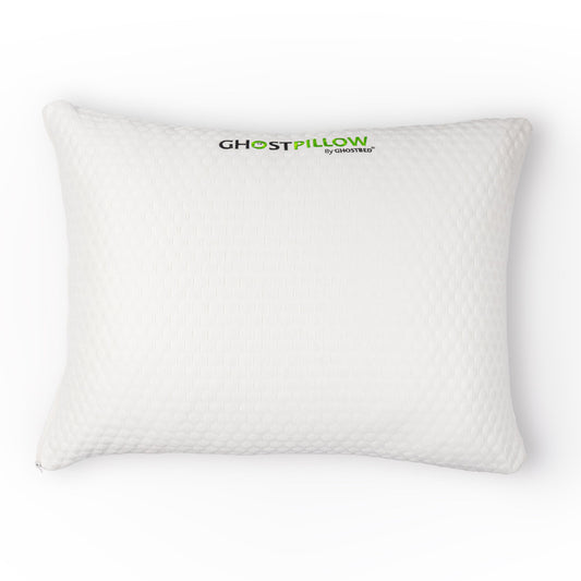 Ghostpillow Shredded - Customizable Soft Fluffy Gel Memory Foam & Siliconized Microfiber Pillow