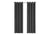Dark Gray / 54"D x 84"H