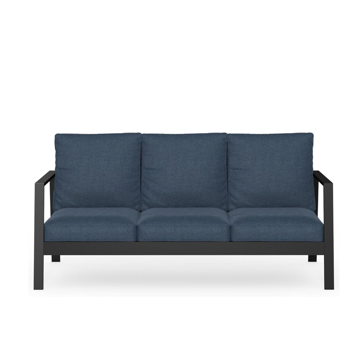 3 Seat All-Weather Patio Sofa With Cushions