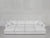 8-Seat Modular Daybed - Heather Grey / Extra-Deep