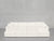 8-Seat Modular Daybed - Ivory White / Extra-Deep