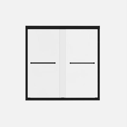 Double Sliding Shower Door With Explosion Proof Film