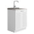 White / 27.6"W x 21.7"D x 34.25"H