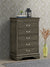Dark Gray / 5 Drawers