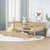 Light Brown / Twin / 2 Drawers