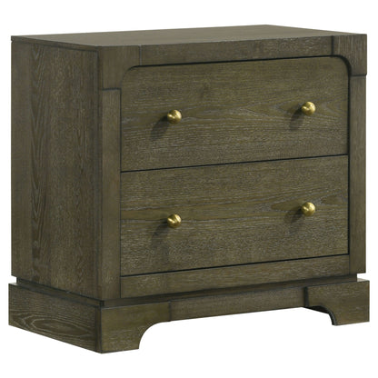 Sundance - 2 Drawer Nightstand - Dark Brown