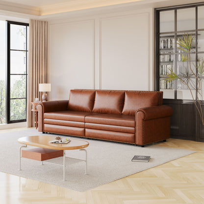 Chesterfield Sofa & Pull Out Bed