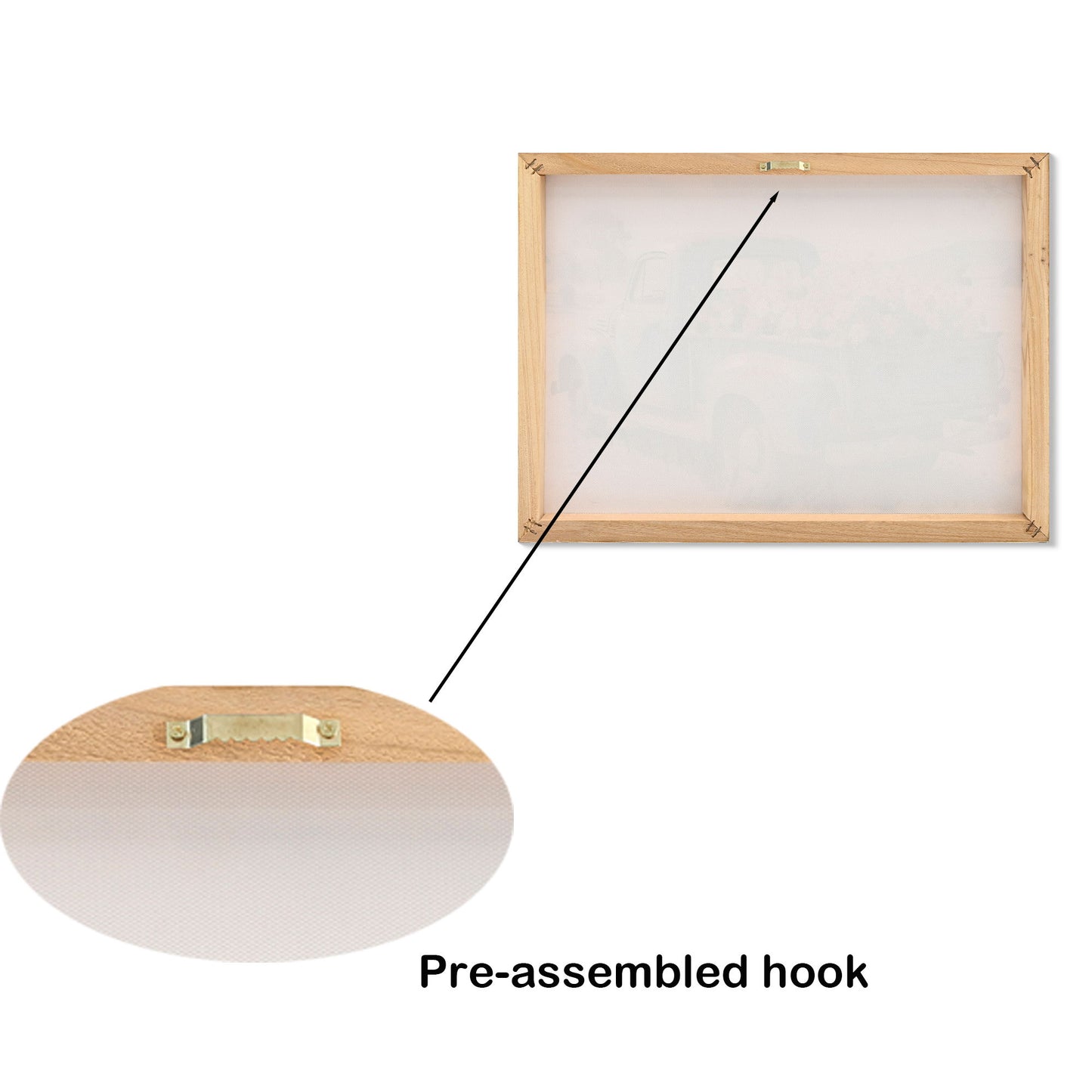 Old Truck Canvas Wall Art For Spring Decor - Blue Cars