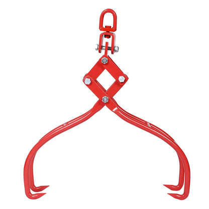 Heavy-Duty 4 Claw Timber Log Lifting Tongs Grabber
