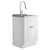 White / 23.6"W x 19.7"D x 35.4"H