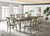 Dark Brown / 9 Pc. Table, 8 Chairs