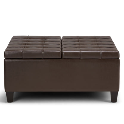 Harrison - Upholstered Coffee Table Storage Ottoman