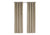 Beige / 52"D x 84"H