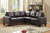 Dark Brown / Faux Leather