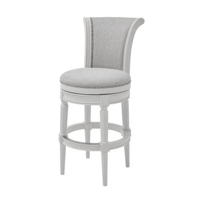 Swivel Barstool With High-Back