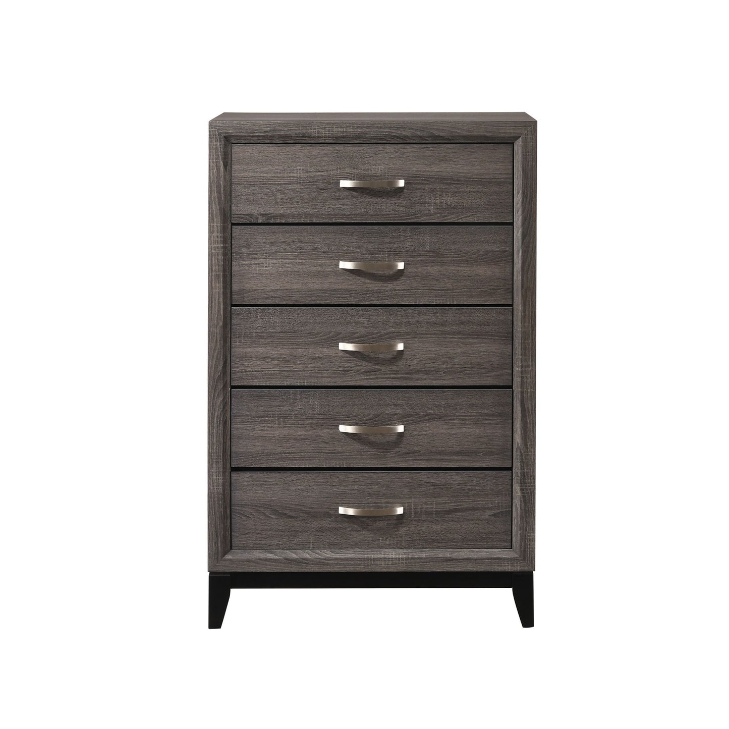 Contemporary 5 Drawer Tall Chest