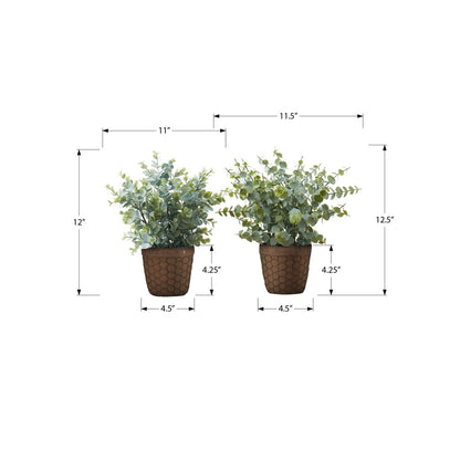 Artificial Eucalyptus Grass (Set of 2)