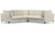 Cream / Corner Sectional