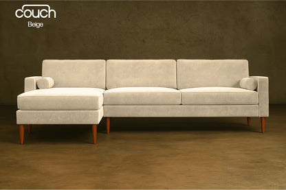 The Mid-Century Modern Chaise Sectional