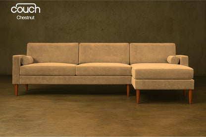 The Mid-Century Modern Chaise Sectional