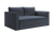 The Eclipse Sofa in Recycled Velvet - Ash