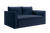 The Eclipse Sofa in Recycled Velvet - Indigo