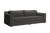 The Elevate 86" Sofa in Natural Hemp - Fog Hemp