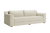 The Elevate 86" Sofa in Natural Hemp - Natural Hemp