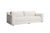 The Elevate 86" Sofa in Upcycled Poly - Oat