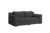The Elevate Loveseat in Natural Hemp - Fog Hemp