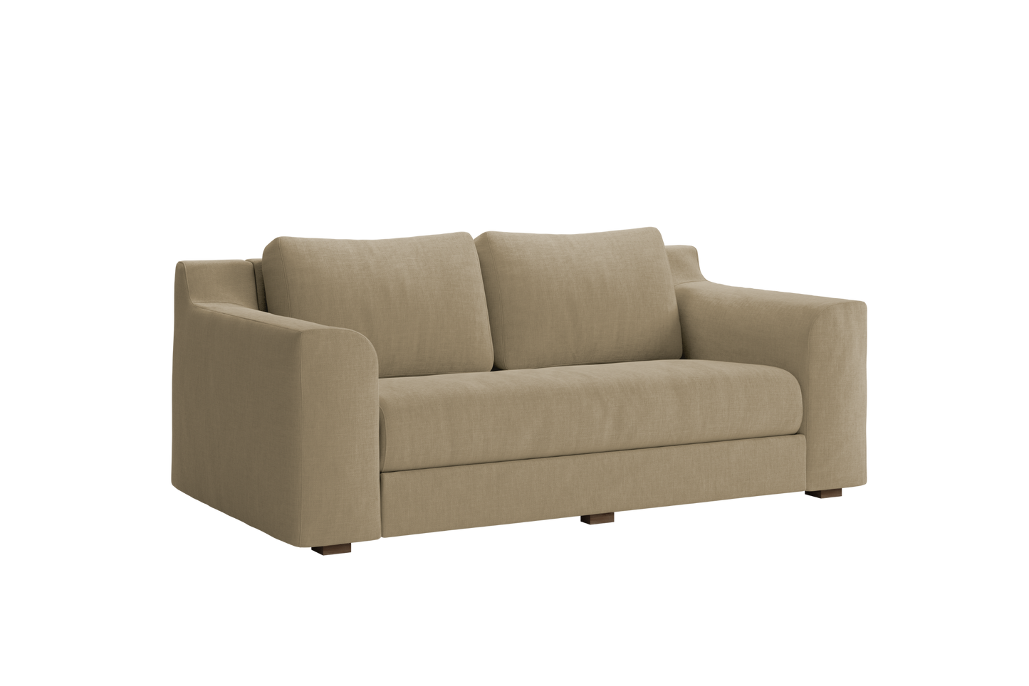 The Elevate Loveseat in Natural Hemp – Sustainable 2-Seater by Sabai