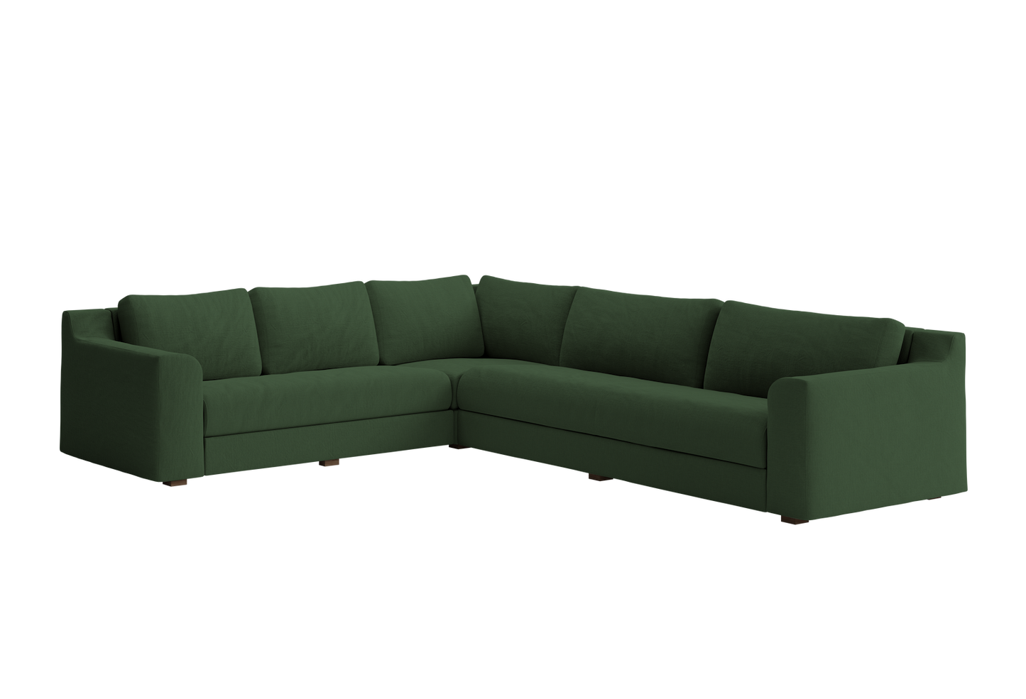 The Elevate Reversible L Sectional in Natural Hemp – Spacious Eco-Friendly Sofa by Sabai