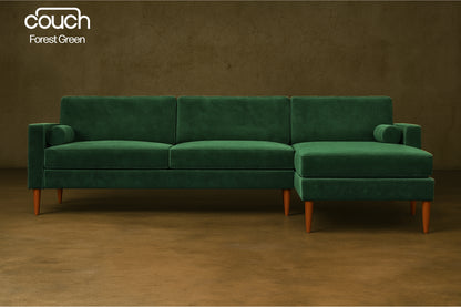 The Mid-Century Modern Chaise Sectional
