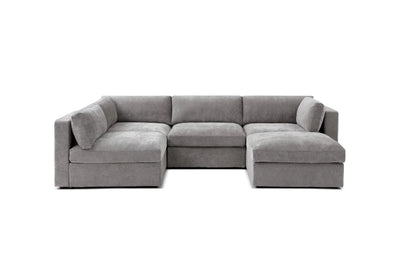 Bella L-Shape + Ottoman