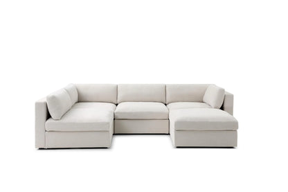 Bella L-Shape + Ottoman