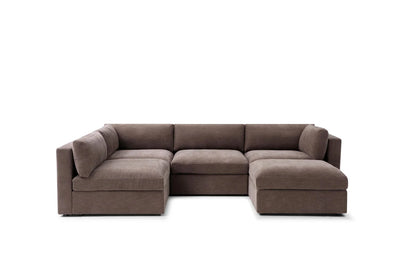 Bella L-Shape + Ottoman