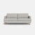 Lido Sofa 75" - Storm Grey Performance Twill