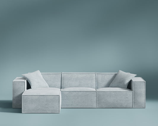 M1 Sofa Sectional - Nitrogen Sky Blue
