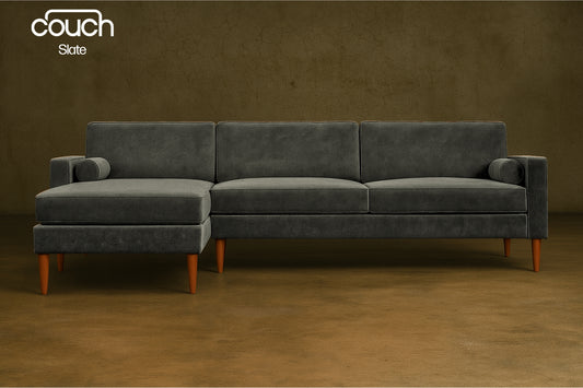 The Mid-Century Modern Chaise Sectional