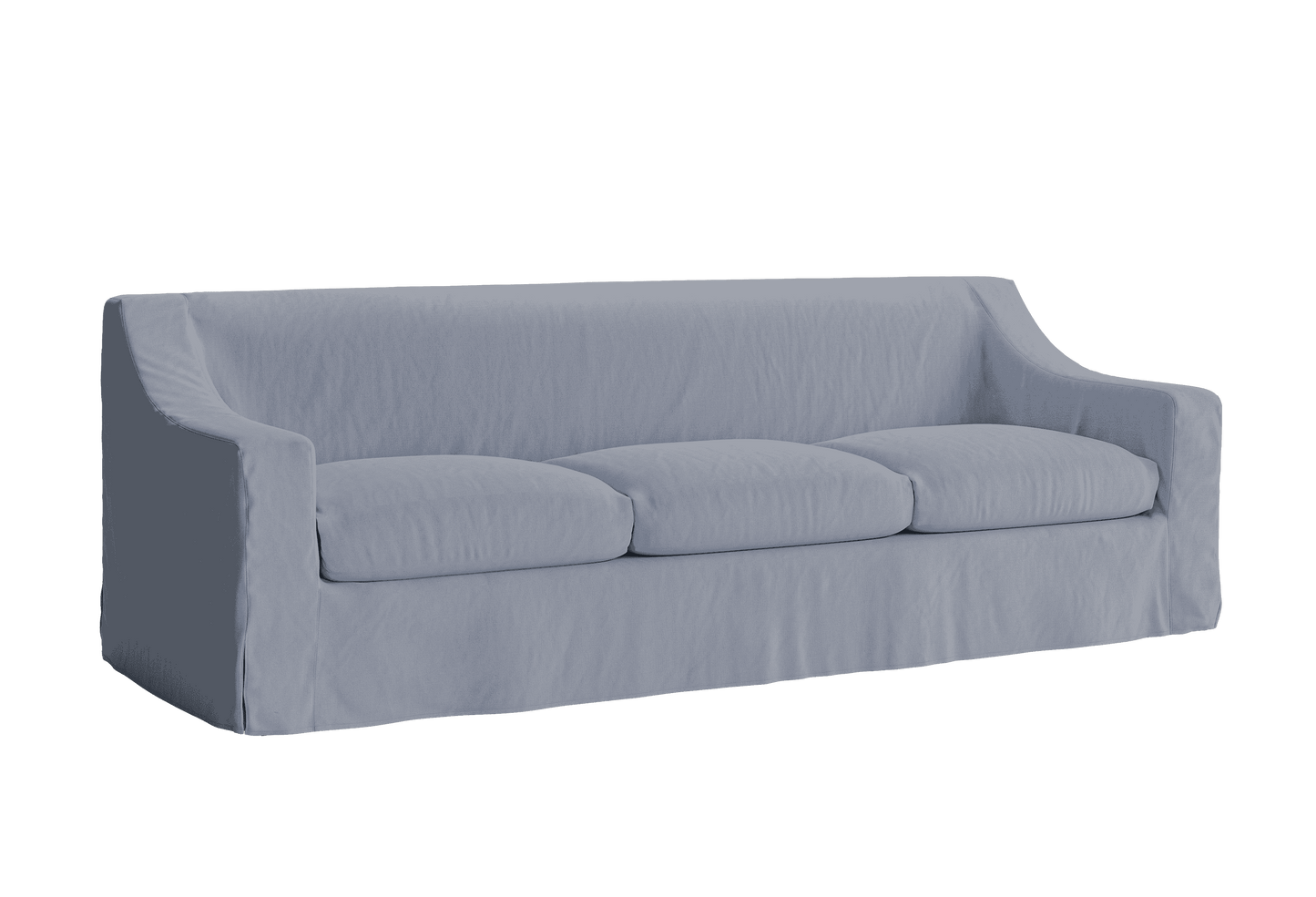The Evergreen Sofa in Hemp – Sustainable 3-Seater by Sabai