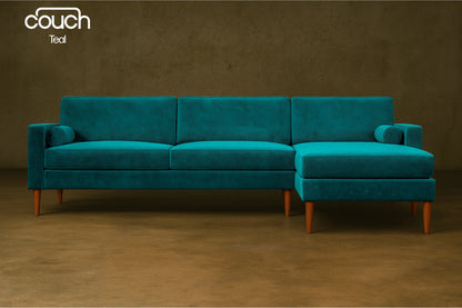 The Mid-Century Modern Chaise Sectional