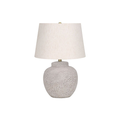 Lighting, Table Lamp, Concrete, Modern - Cream