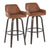 Dark Brown / Faux Leather