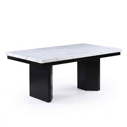 Dining Table For Kitchen - Black / White