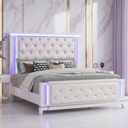 Opium - Bed With LED Lit Headboard